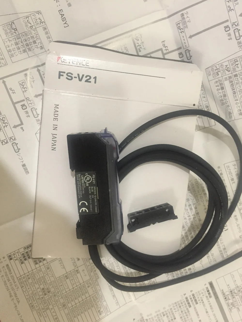 광전스위치 FS-V21 키언스 섬유 증폭기 12-24VDC