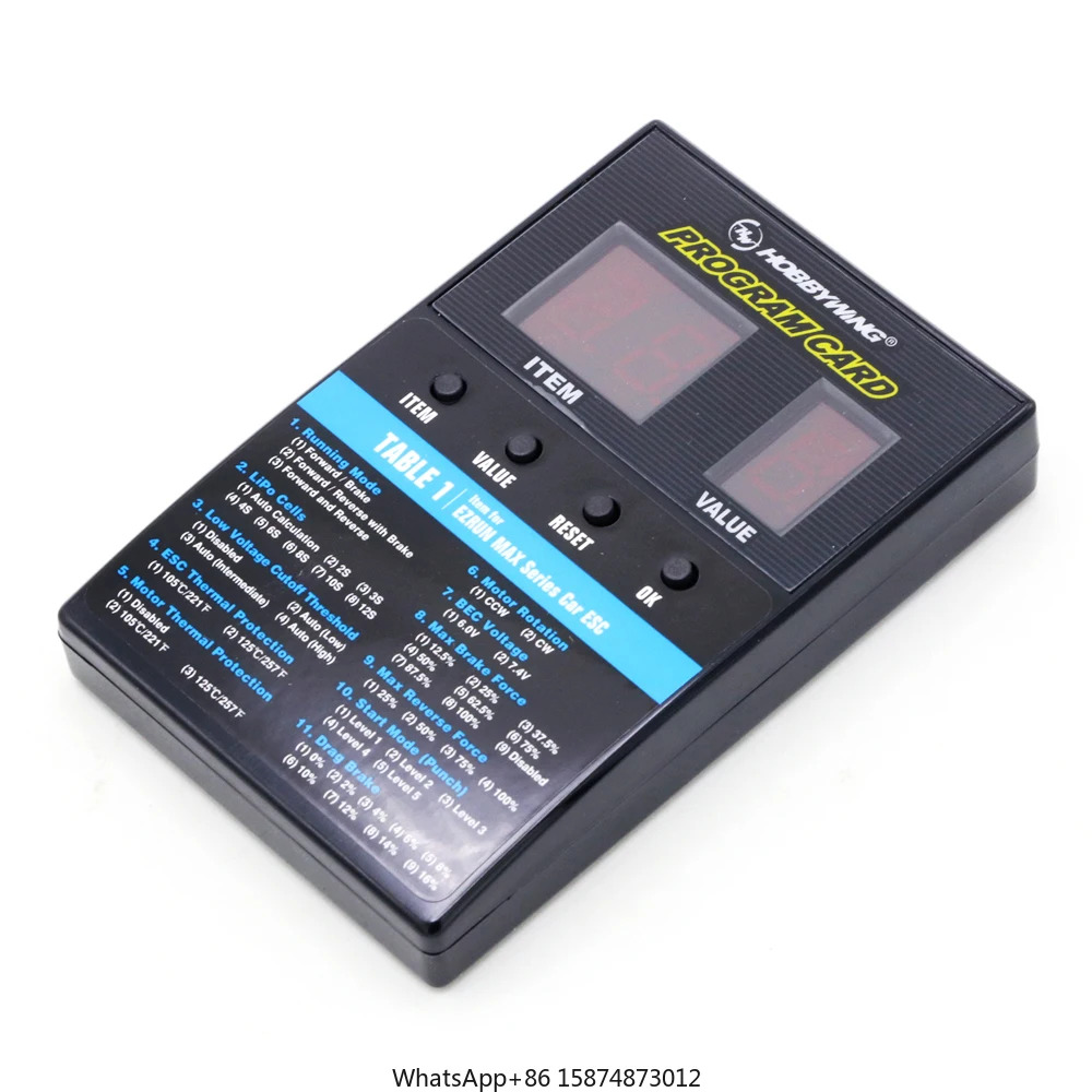 EzRun 1/8 RC 자동차 트럭방수 브러시리스 ESC T / TRX 플매트 카펫 러그 4274 2200KV 모터 LED 프로그래밍 Max8 v3 150A