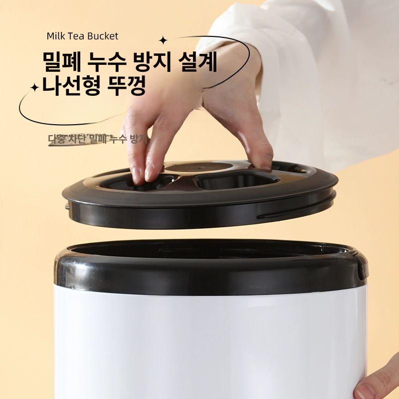 이중진공 워터저그 보온병 보온통 진공보온포트 보온보냉물통 스테인레스 디스펜서 - 상세 이미지 3