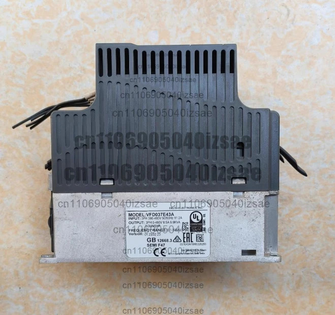 주파수 변환기 VFD037EL43A 3.7KW 전력 380V 전압 리퍼 완료 OK