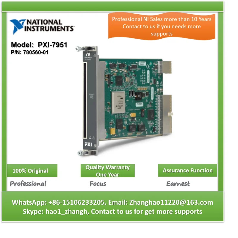 NI PXI-7951 780560 -01 FlexRIO 모듈형 기기