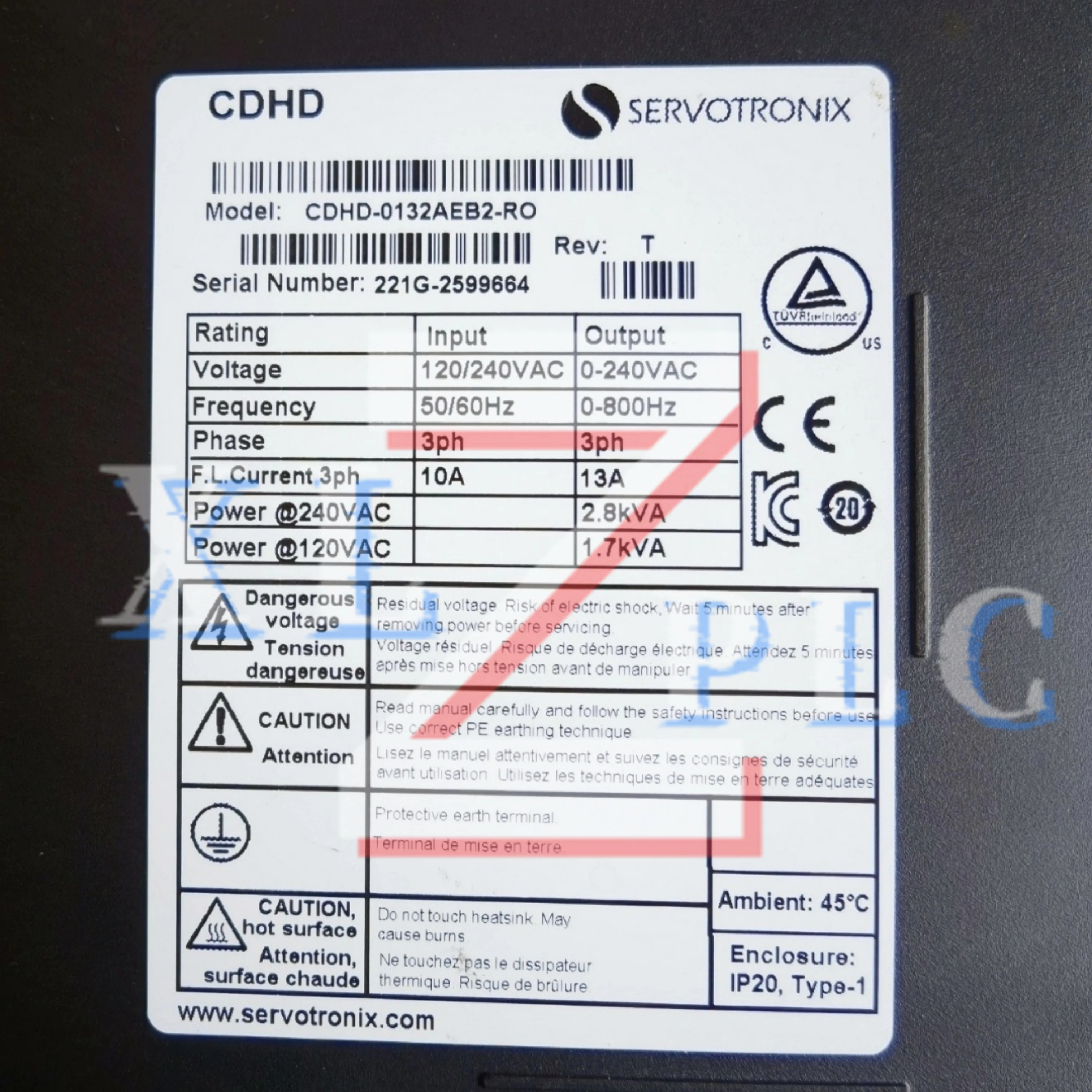 서보 드라이버 원본 CDHD-0132AAF1-RO CDHD-0132AEB2-RO CDHD-0132AEC2
