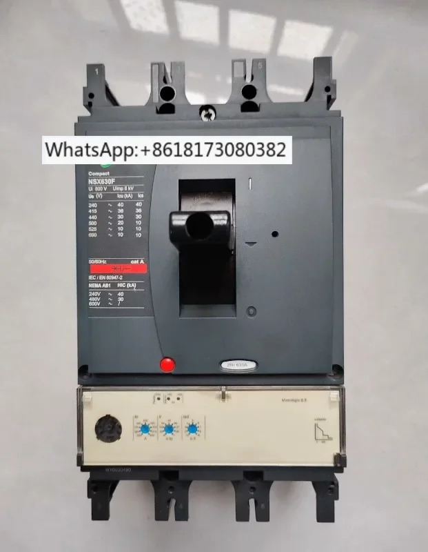 플라스틱 케이스 회로차단기 전회로차단기 NSX630F 마이크 2.3 3P 630A LV432876