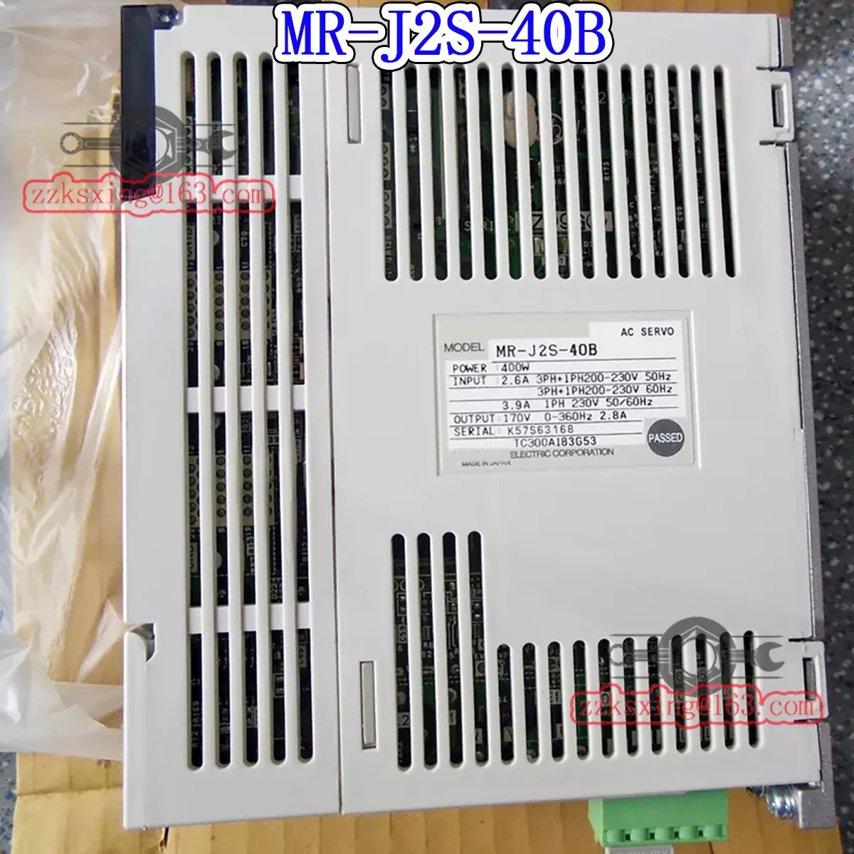 뉴 MR-J2S-40B 오리지널 서보 드라이버