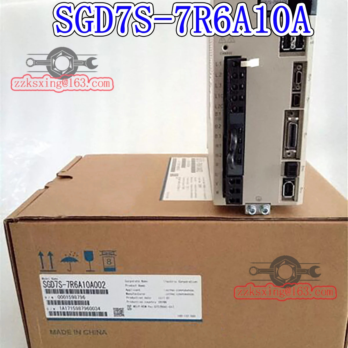 오리지널 AC 서보 드라이버 신 SGD7S-7R6A10A