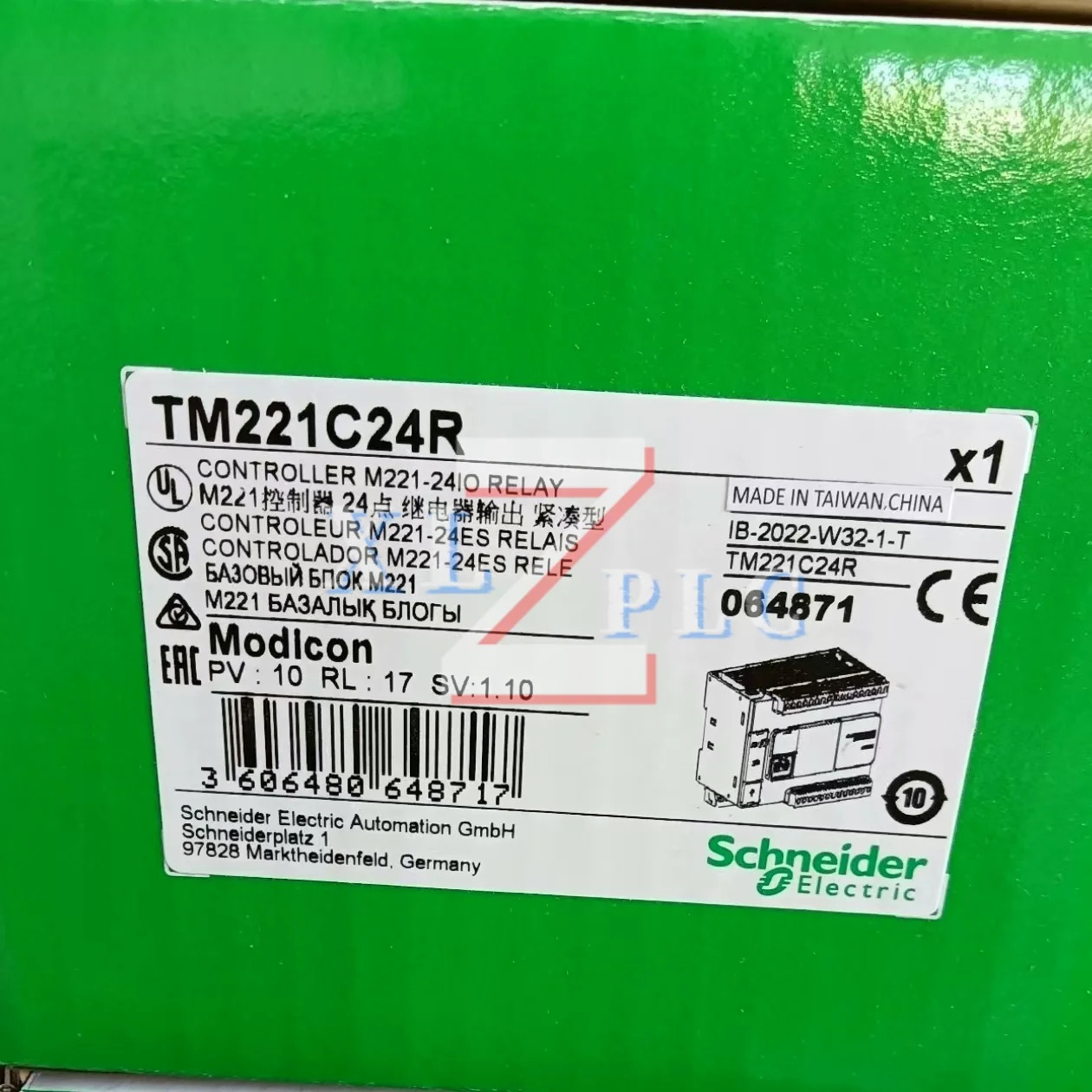 PLC 모듈 TM221ME32TK TM241C24R 신규 입고