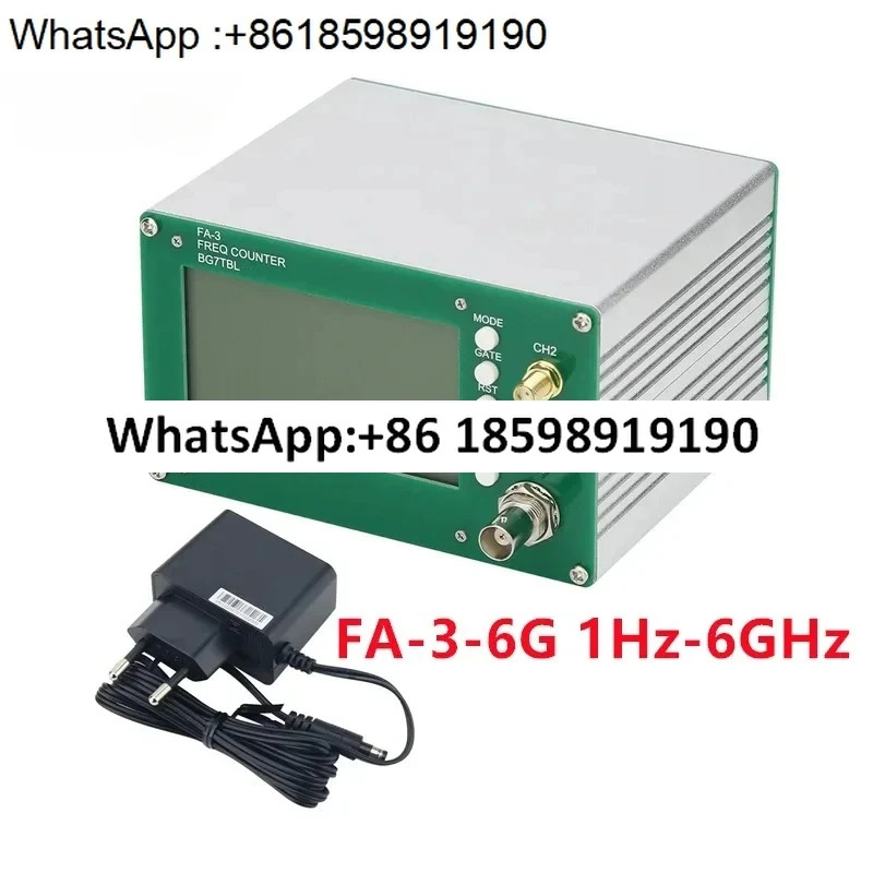 FA-3-6G 1Hz-6GHz 고감도 주파수 측정기 -30dBm  20dBm 정밀 카운터