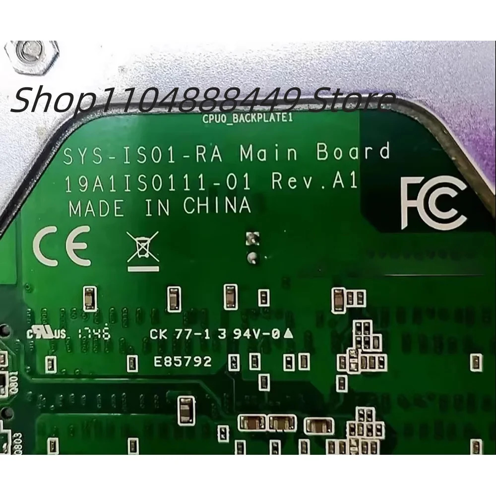 SYS-IS01-RA 산업제어 마더보드 19A1IS0111-01 REV.A1 sys-is01