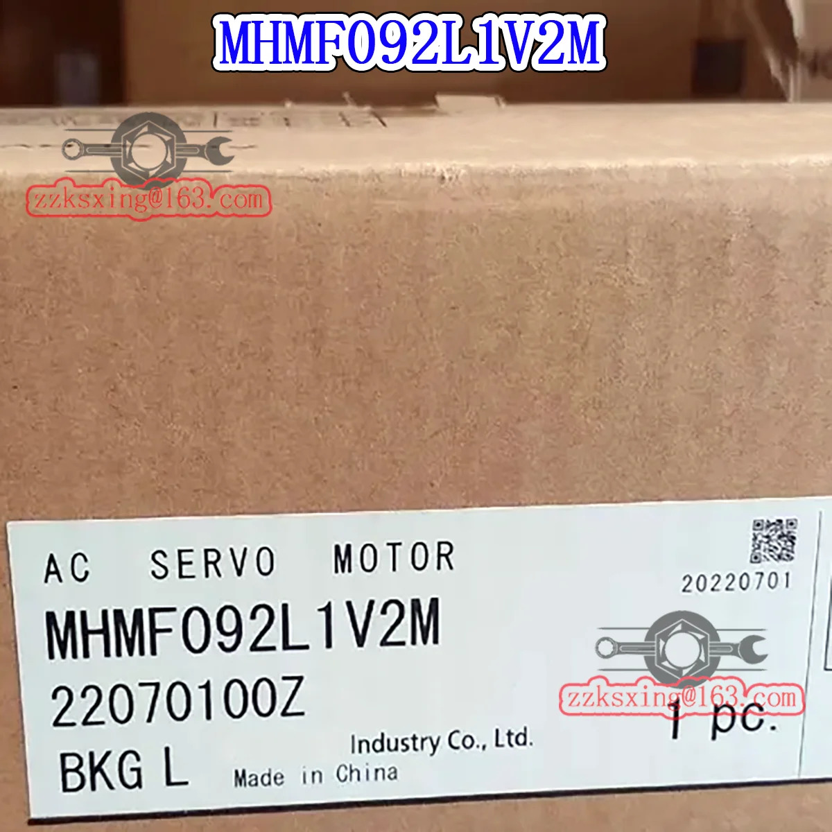 오리지널 AC 서보모터 MHMF092L1V2M