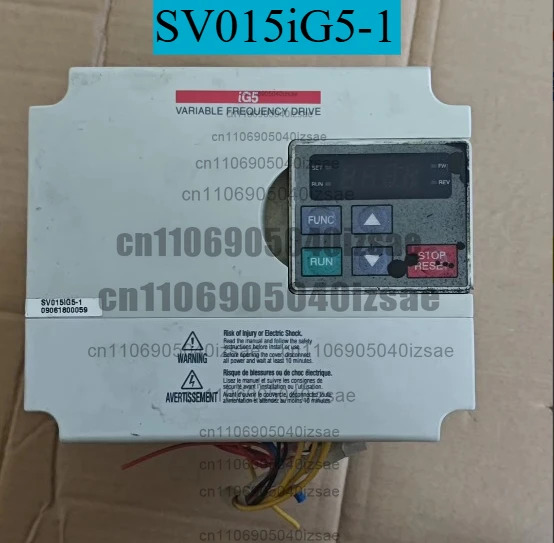 주파수 변환기 SV015iG5-1 1.5KW 220V 완전 작동 리퍼 완료