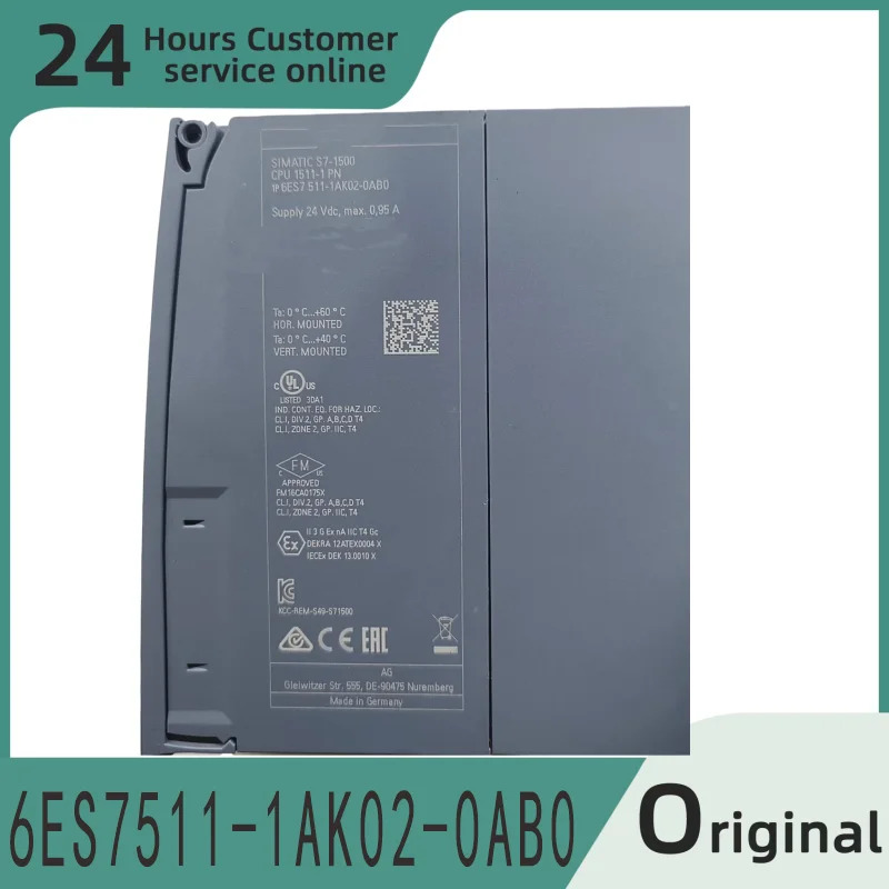 원본 S7-1500 6ESP511-1AK02-0AB0 6ESP511-1TK01-0AB0 6ESP511-1TL03-0AB0 6ESP511-1DK01-0AB0