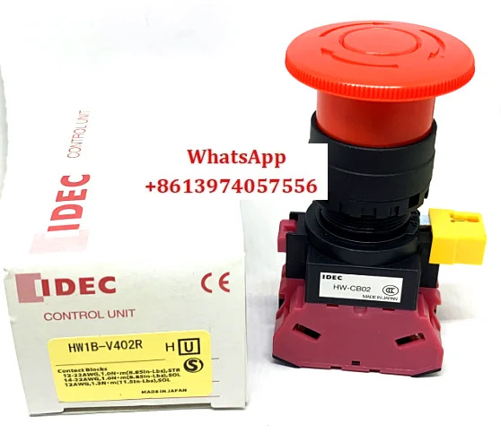 HW1B-V402R v401R 411R CB02 01 CB11 22 404 비상 정지 스위치 U01