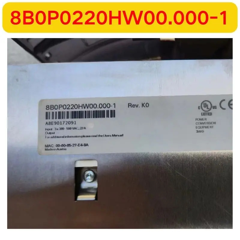리퍼 서보 드라이브 기능 OK 8B0P0220HW00.000-1