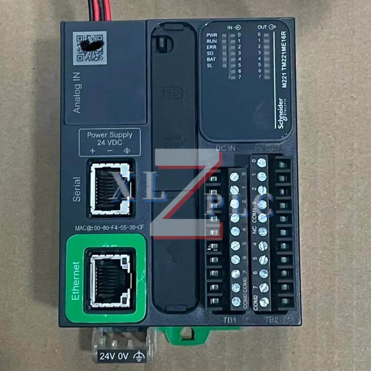 신규 입고 PLC 프로그래밍 컨트롤러 TM221ME16R TM2DMM8DRT