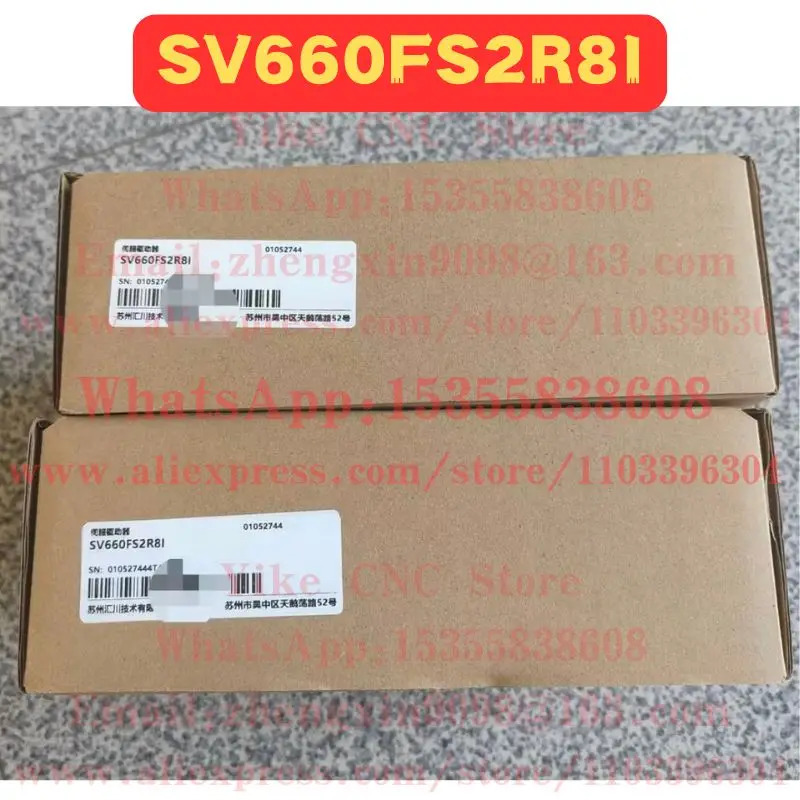 오리지널 SV660FS2R8I 서보 드라이브