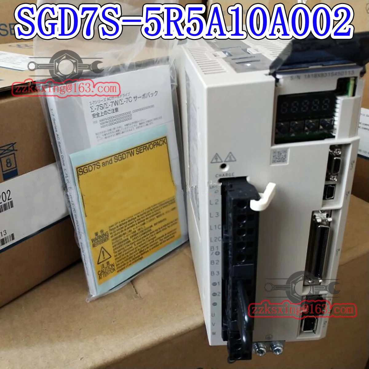 오리지널 AC 서보 드라이버 신 SGD7S-5R5A10A002
