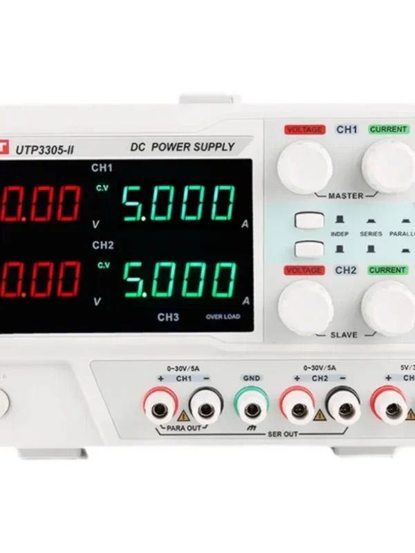 UTP3303/3305 듀얼 채널 조정 가능DC 안정화 전원공급장치 32V 5A 노트북 전화 유지
