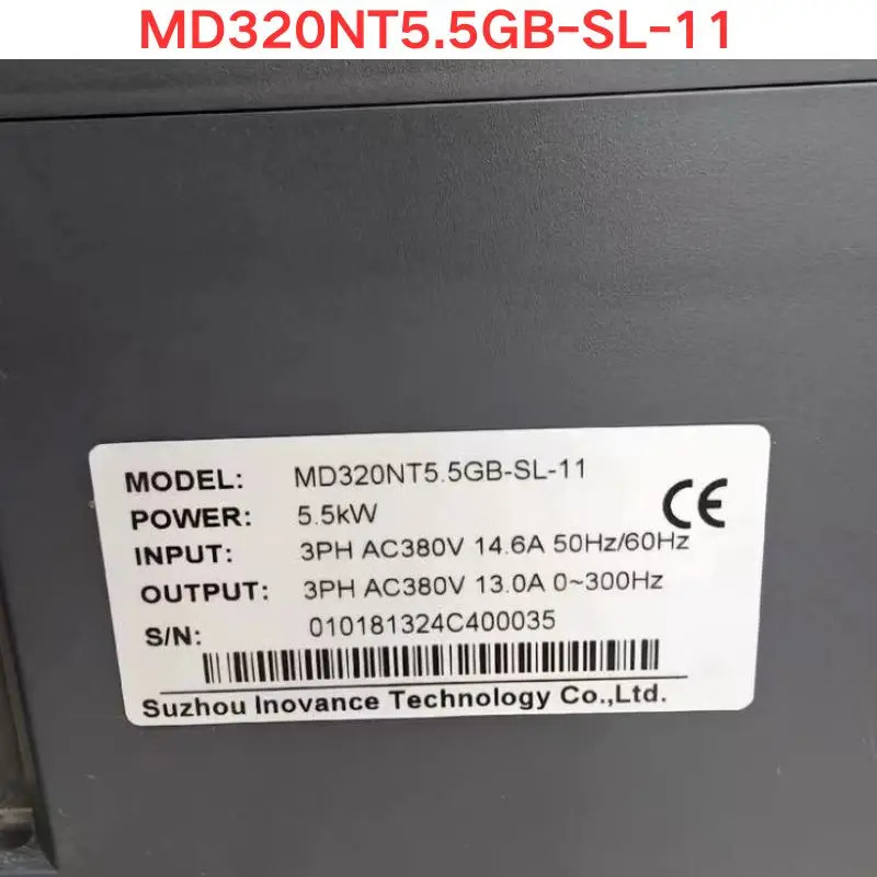 리퍼 Inovance MD320NT5.5GB-SL-11 주파수 변환기 기능 OK