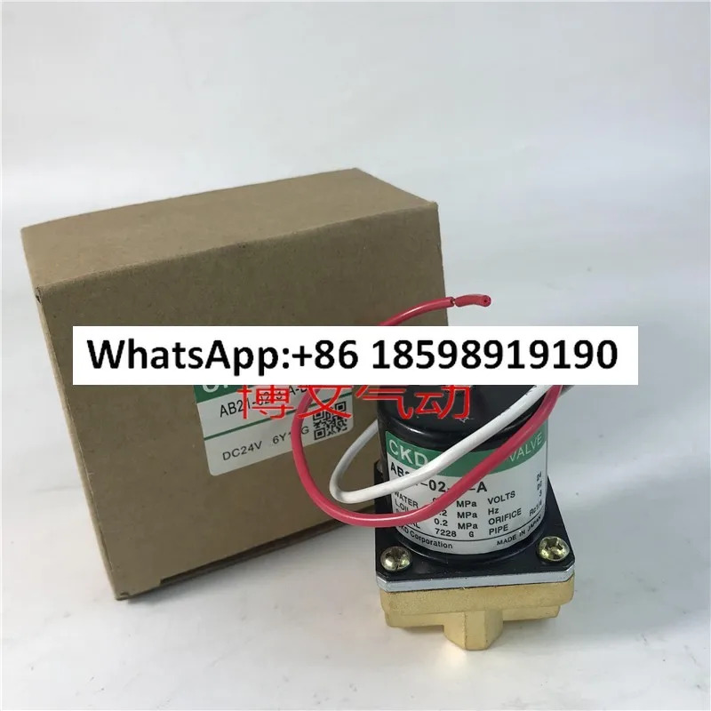 솔레노이드 밸브 AB21 01 02 2 3/5 A AC220V AC110V 3-A-DC24V