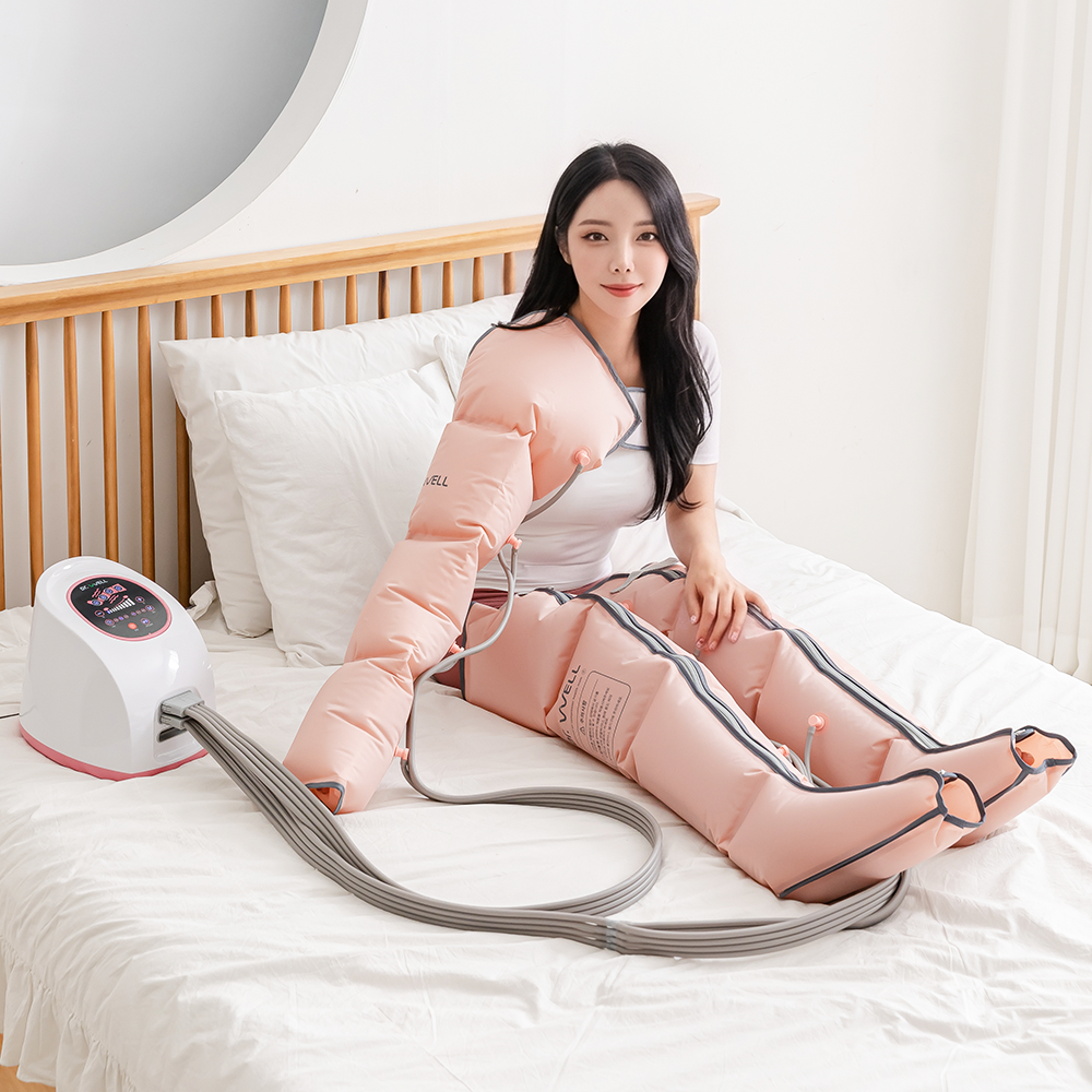 닥터웰 에어라이너 4구 공기압 마사지 풀 세트 HDW-5000 (본체+다리+팔+허리) - 상세 이미지 3