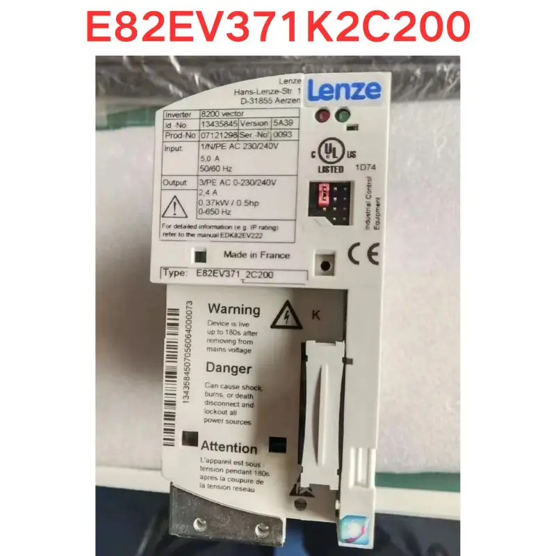 오리지널 E82EV371K2C200 주파수 변환기