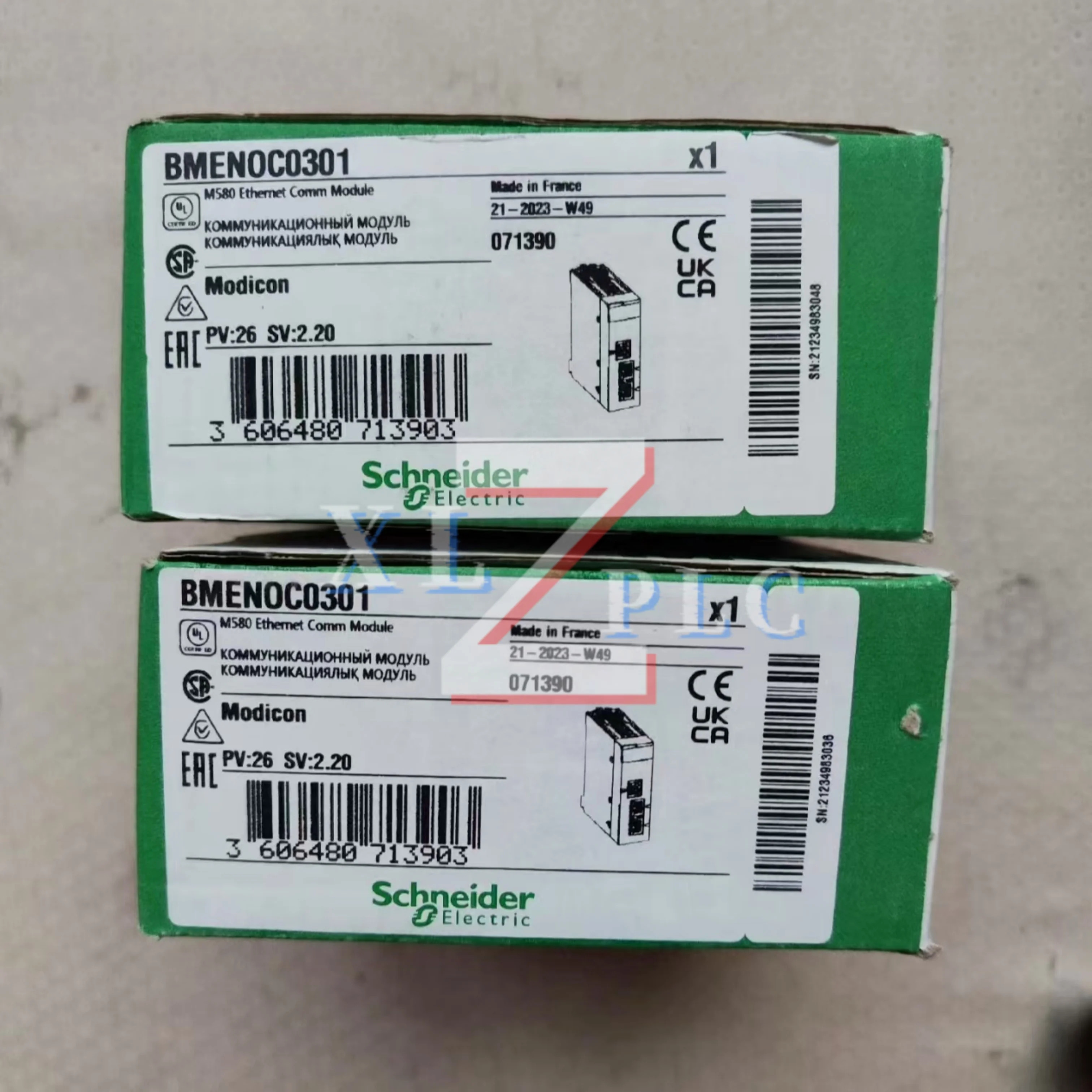 PLC 모듈 BMENOC0301 BMXART0814 BMXCPS3500 BMXDAI1604