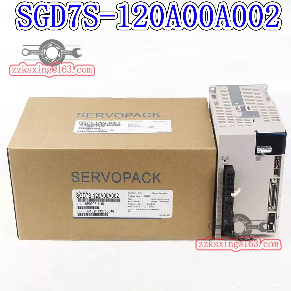 SGD7S-120A00A002 오리지널 서보 드라이버