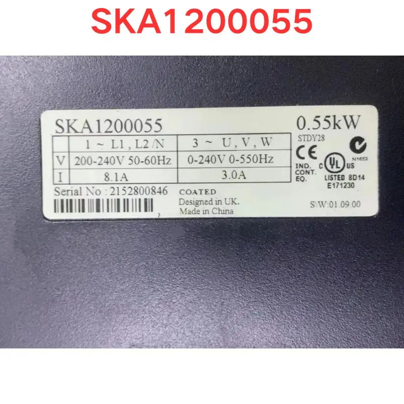 오리지널 SKA 1200055 주파수 변환기 0.55KW