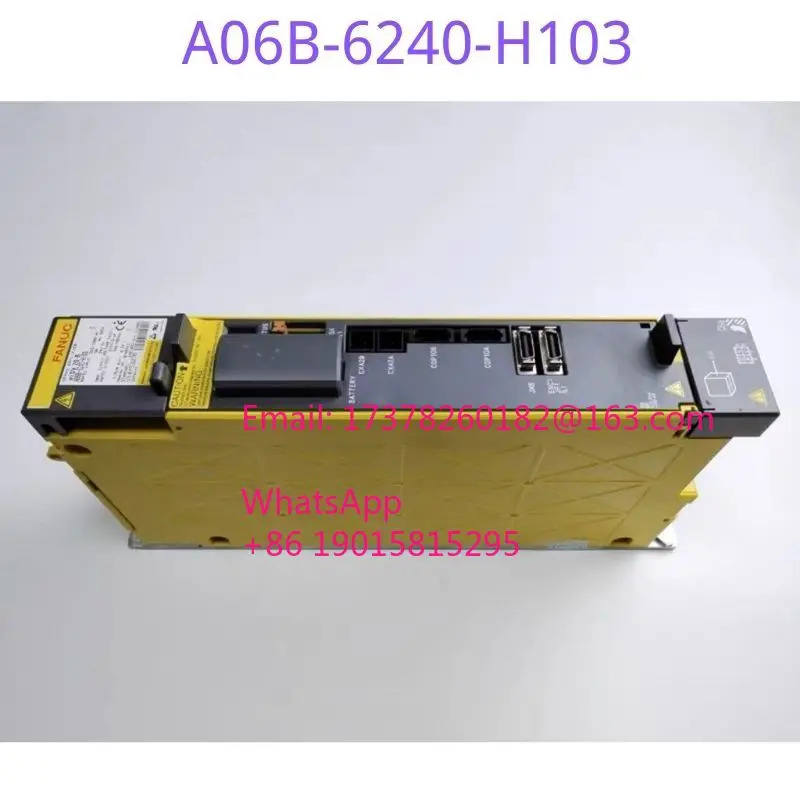 리퍼 FANUC A06B-6240-H103 서보 드라이브 증폭기 모듈 완료