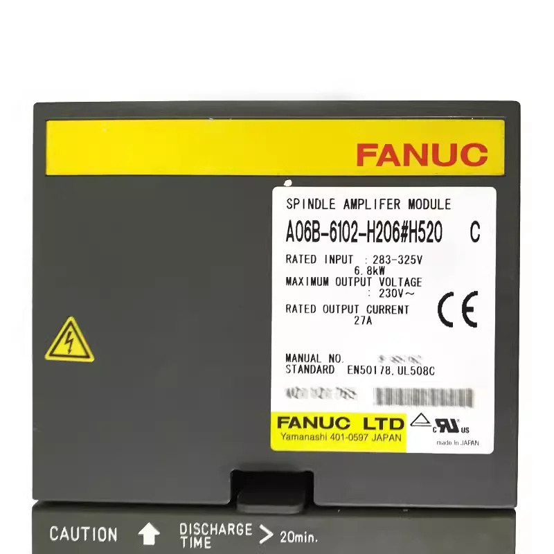 A06B-6102-H206 Fanuc 서보 드라이브 전원공급장치 모듈 리퍼 완료 OK A06B6102H206
