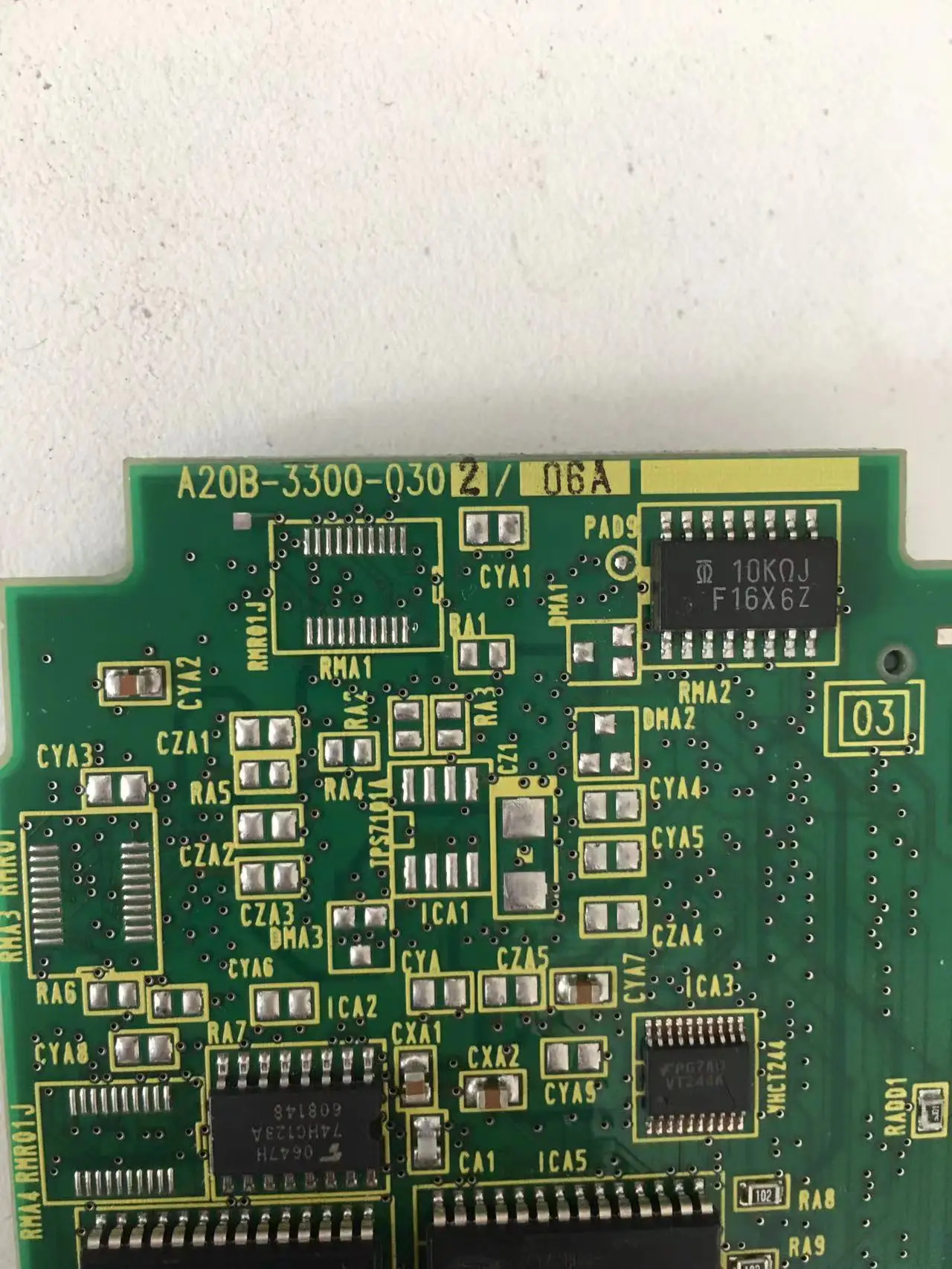 A20B-3300-0302 Fanuc 디스플레이 카드 리퍼 완료 A20B 33000302