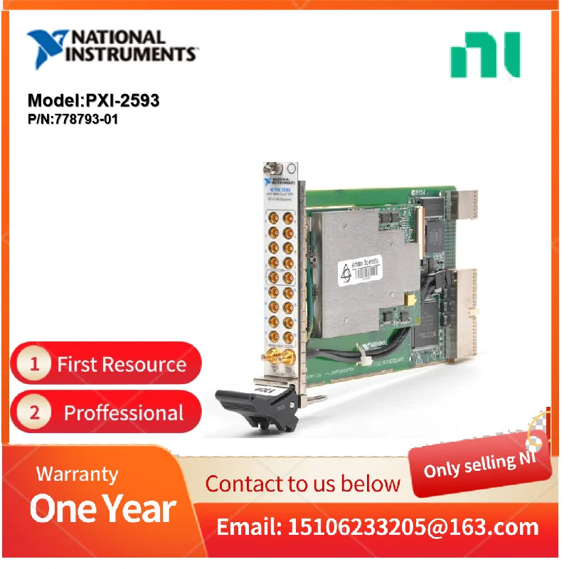 NI PXI-2593 778793 -01 스위치 모듈형 기기