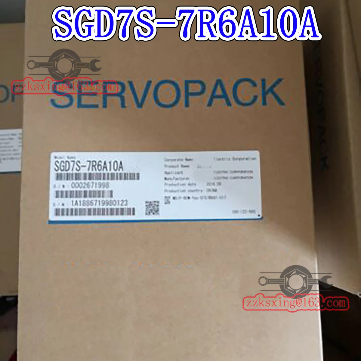 오리지널 AC 서보 드라이버 신 SGD7S-7R6A10A