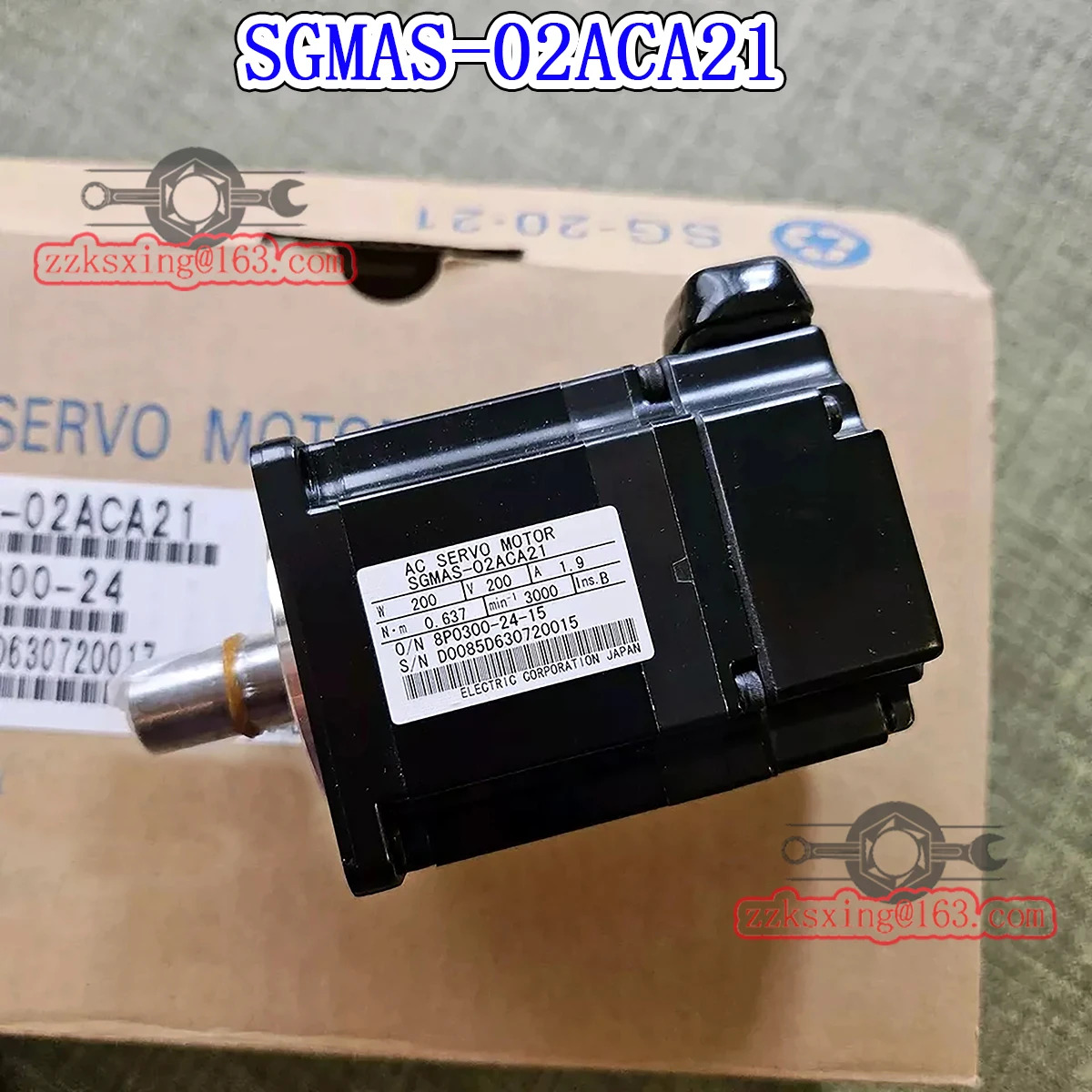 오리지널 AC 서보모터 신 SGM호환AS-02ACA21