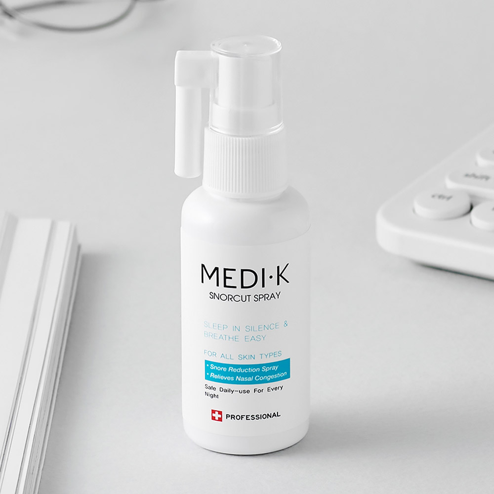 약국입점 의약외품 메디케이 스노컷 코골이 방지 스프레이 50ml 코막힘 건조함 방지 비강확장 무호흡 예방 - 상세 이미지 2