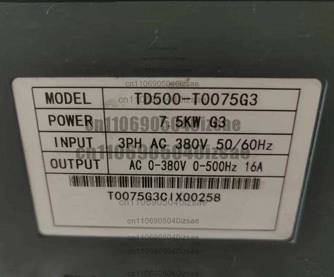 TD500-T0075G3 380V 7.5KW 리퍼 완료