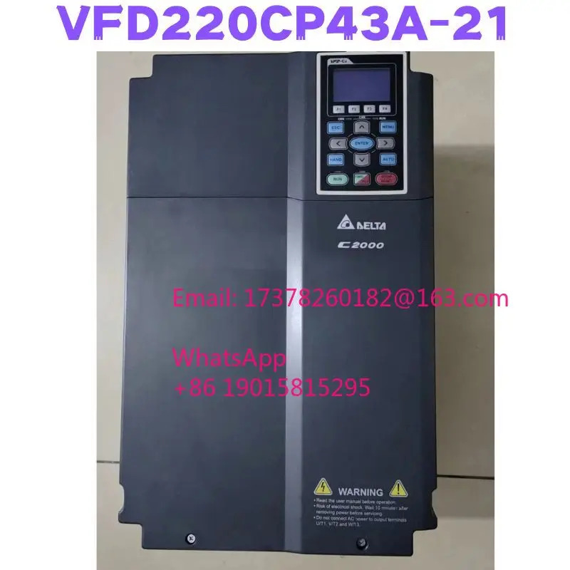 리퍼 VFD220CP43A-21 인버터 완료