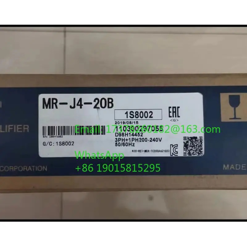 산업 자동화서보 증폭기 MR-J4-20B