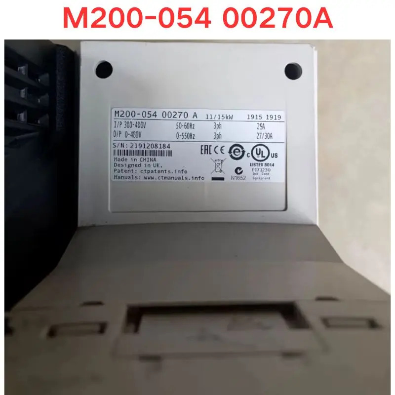 리퍼 M200-054 00270A CT 서보 드라이브 11KW 기능 OK