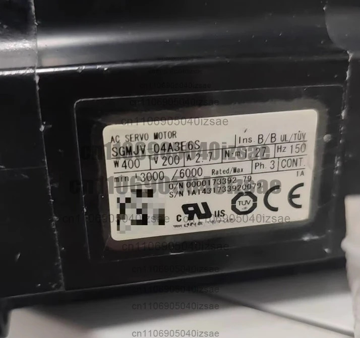 절대값 모터 SGM호환JV-04A3E6S 완전 작동 리퍼 완료