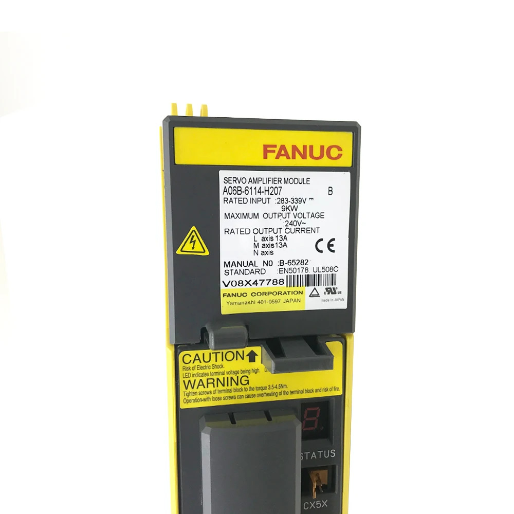 FANUC 서보 모듈 A06B-6114-H207 리퍼 완료 A06B6114H207