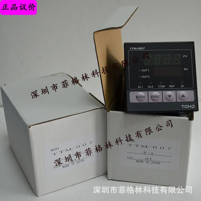 실물 TTM-007-R-A 신형 TTM-007W-R-A 일본 토호 온도 조절기