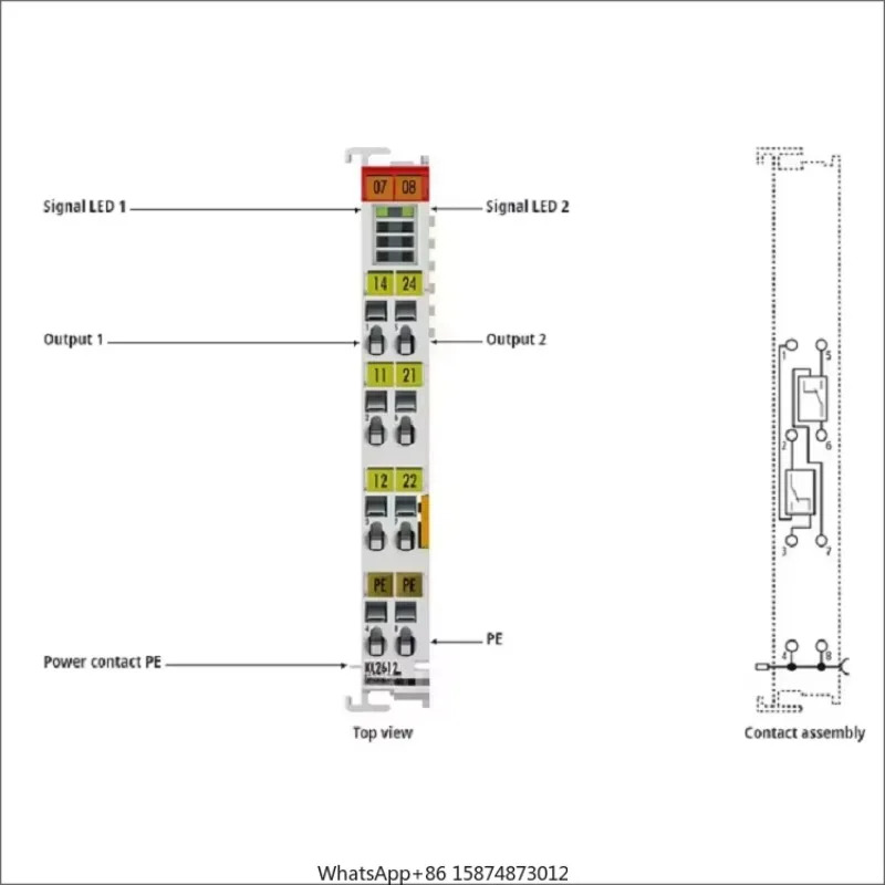 PLC I/O 모듈 EL2904 EL1904 EL6900 EL9011 EK1100 EK1122 EL9410 EL3202 EL1088 EL1008 EL2008