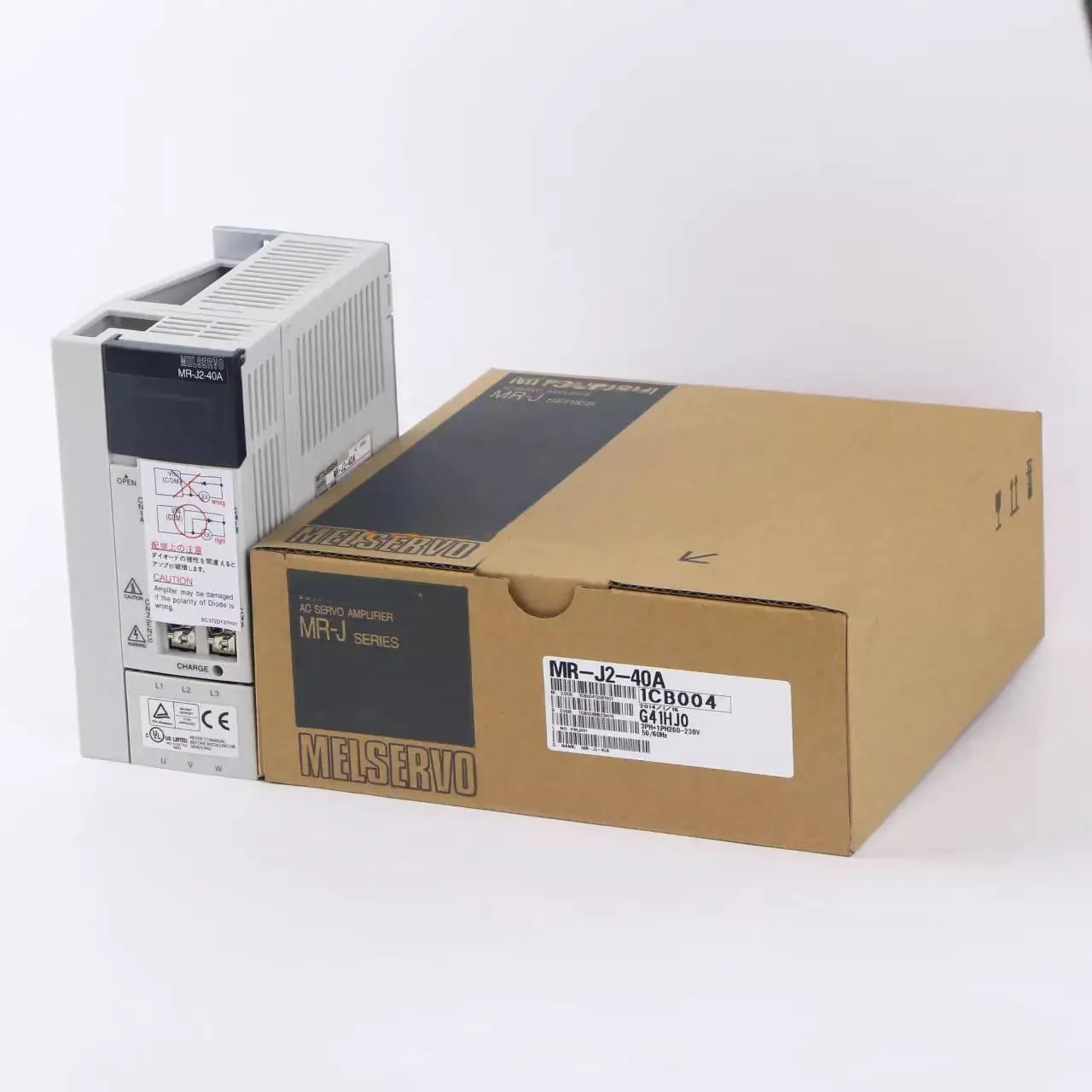 새 MR-J2-40A AC 서보 드라이브 12개월 MR J2 40A