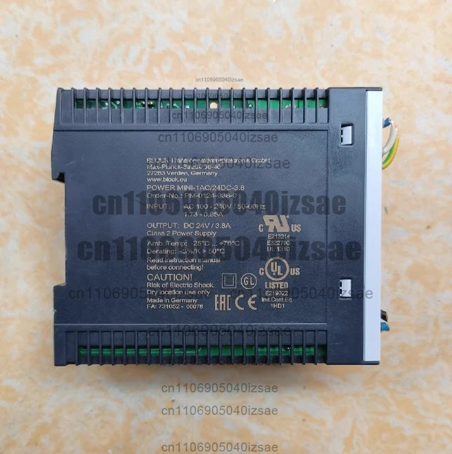전원공급장치 PM-0124-038-0 AC100-240V 50-60HZ 1.73-0.95A 리퍼 완료