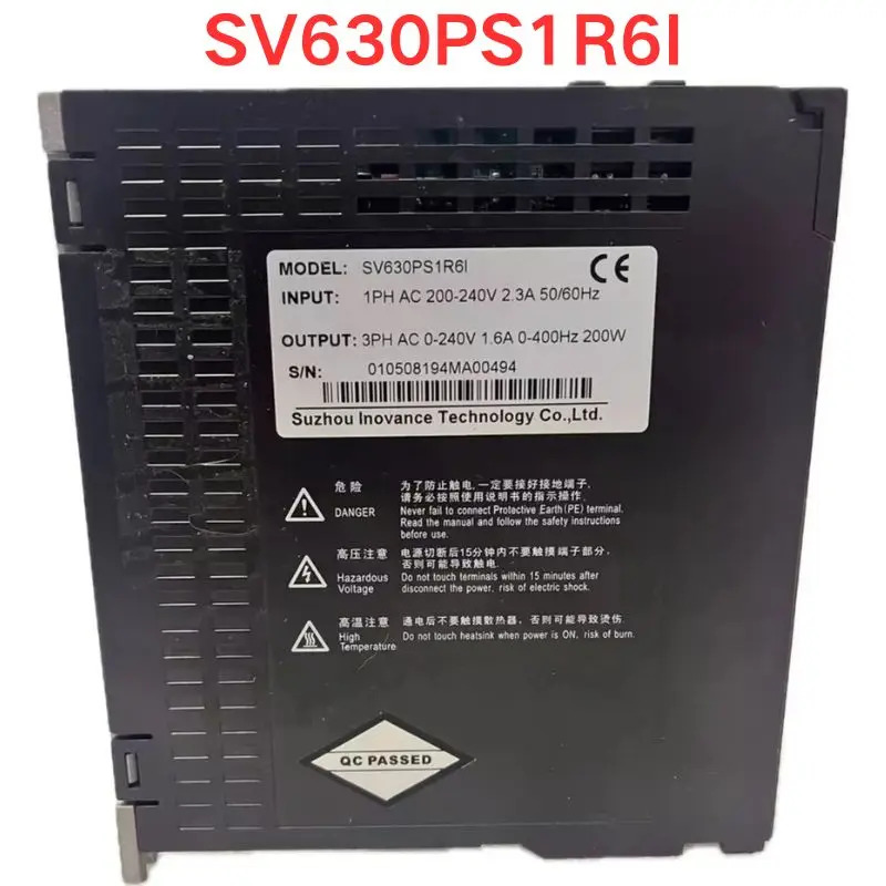 Inovance 서보 드라이브 SV630PS1R6I 0.2KW