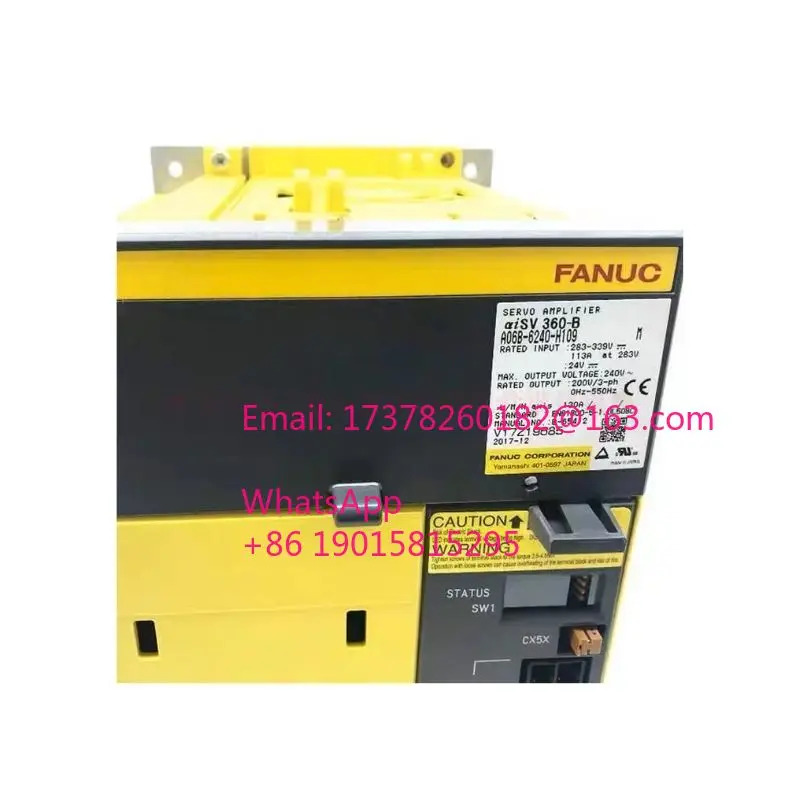 리퍼 FANUC A06B-6240-H109 서보 드라이브 증폭기 모듈 완료