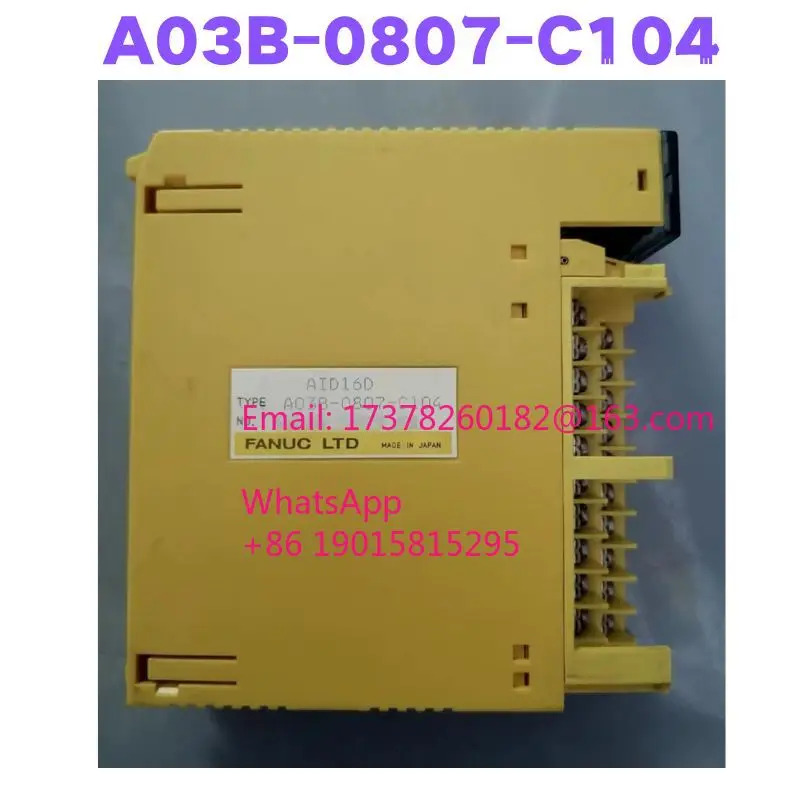 리퍼 A03B-0807-C104 IO 모듈 완료