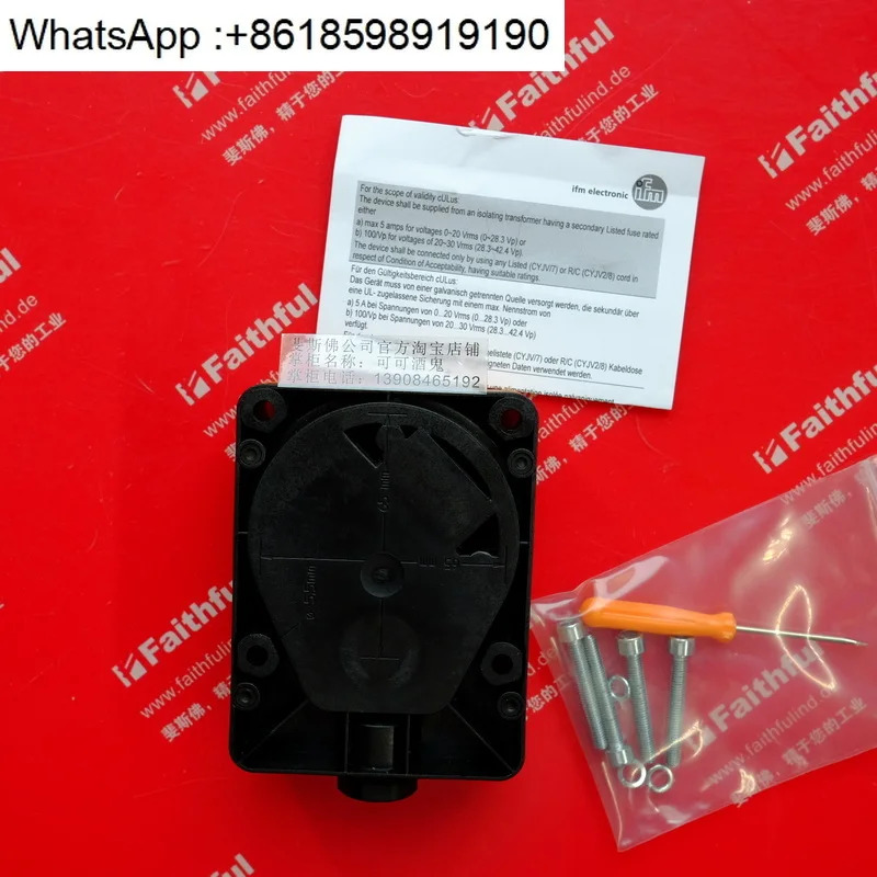 IFM ID5005 유도 센서 IDE3060-FPKG 포장되지 않은