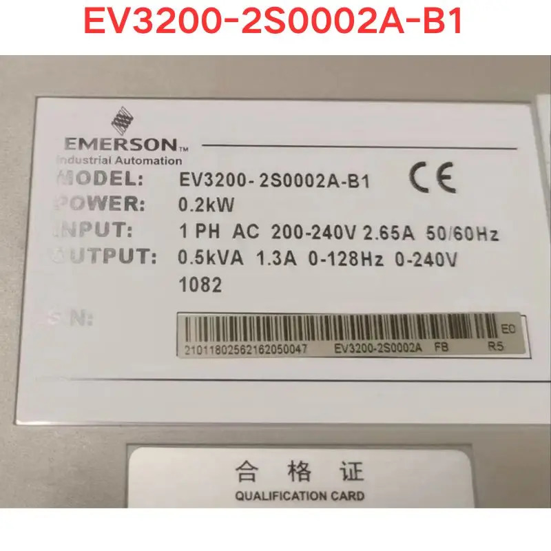 리퍼 에머슨 EV3200-2S0002A-B1 엘리베이터 도어 머신 인버터 기능 OK